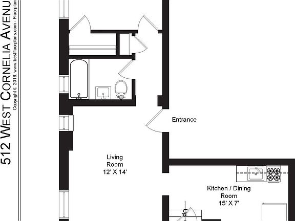 3rd image of 514 W Cornelia Ave #G