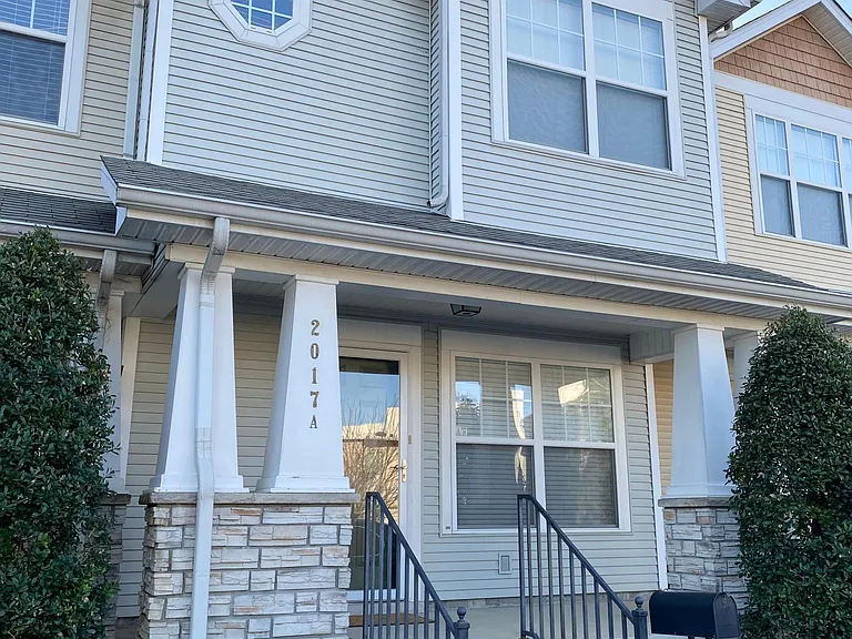 Front of your lovely townhouse.