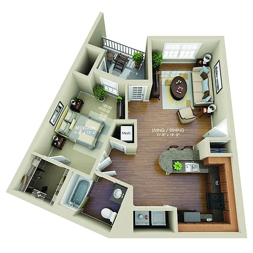 Floor plan Beaucatcher-A3