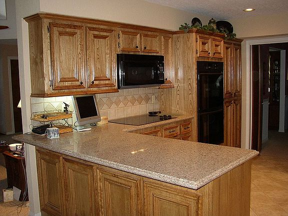 Kitchen oven area
