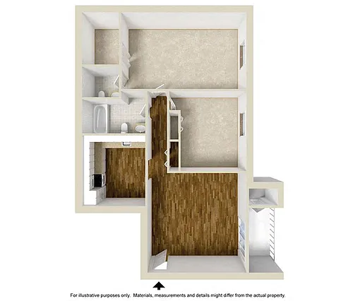 Floor plan Prudential