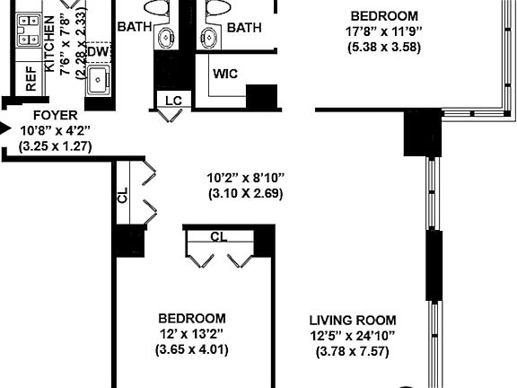 2nd image of 350 W 50th St APT 10B
