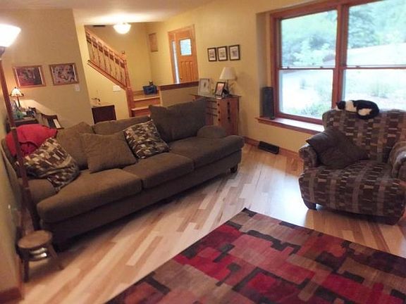 Large Living Room Hardwood Floor