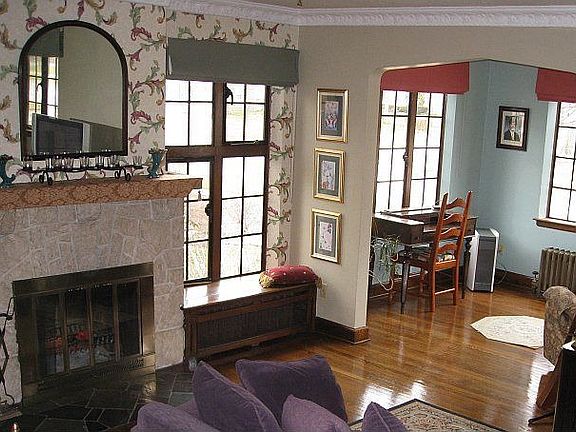 Woodburning Fireplace