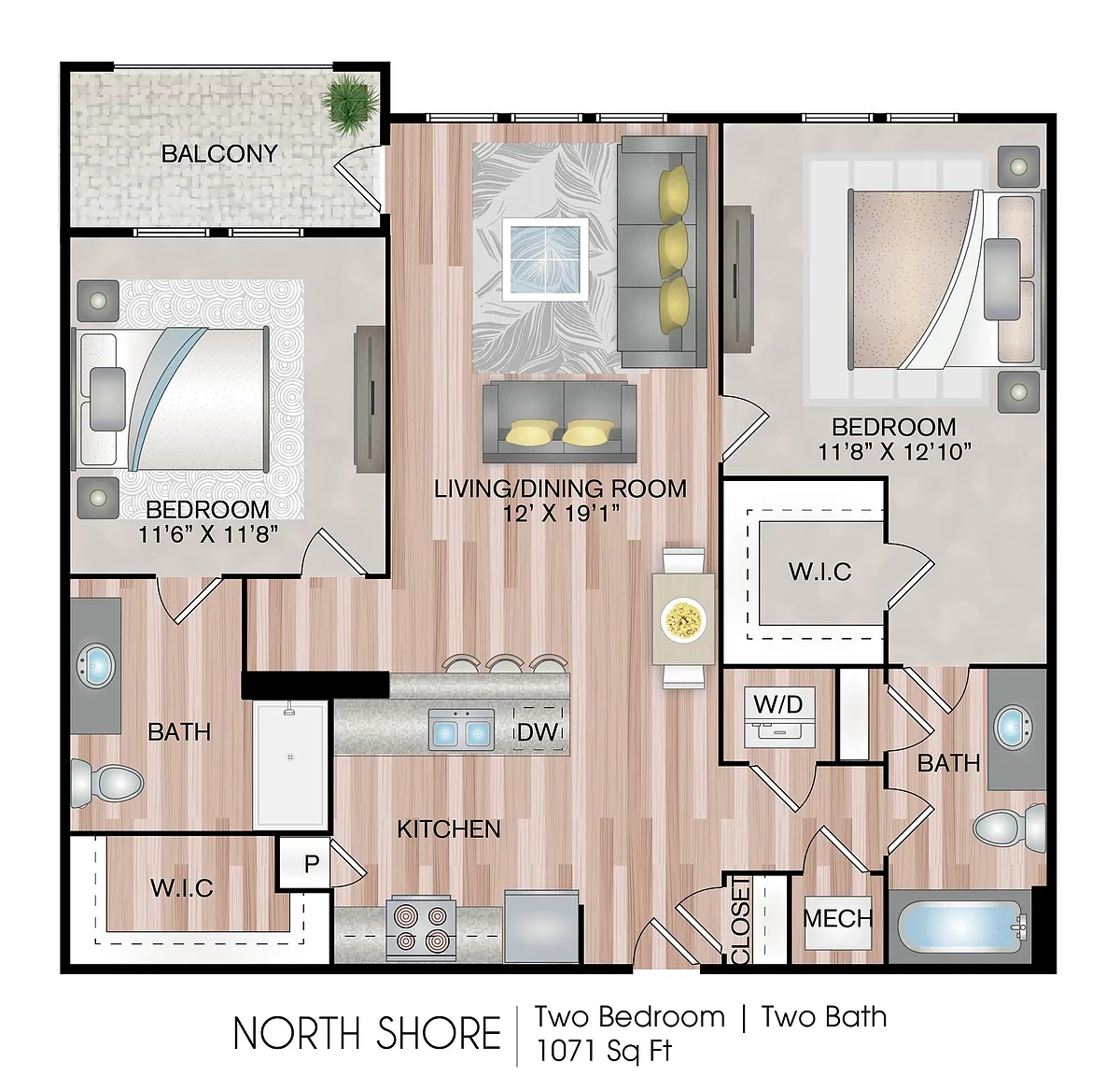 Floor plan North Shore