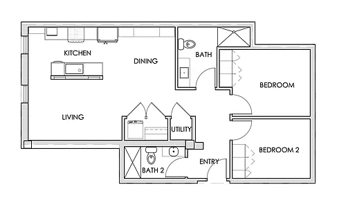 Floor plan 203