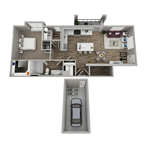 Floor plan Percheron (Lower)