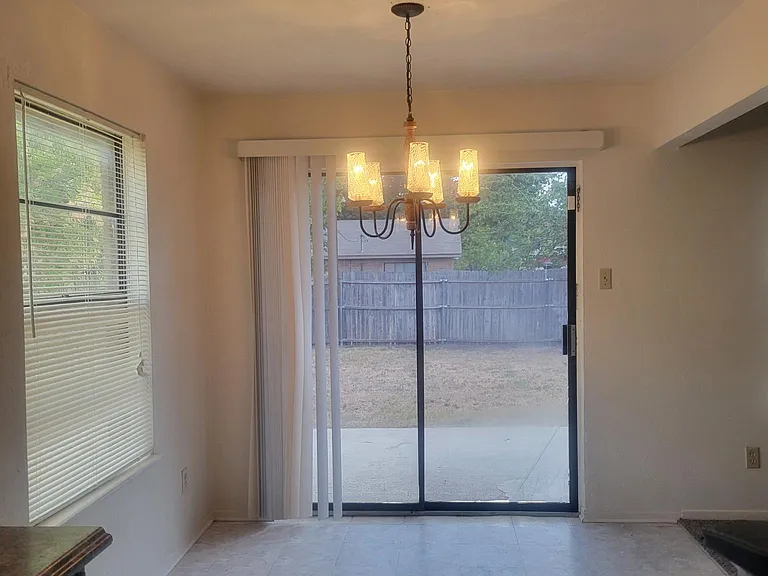 Eating area.