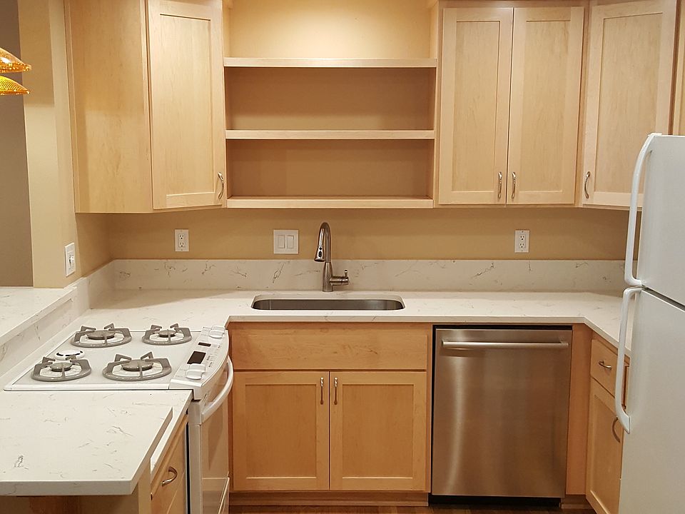 Cooks Kitchen, Gas Range, Quartz Countertops