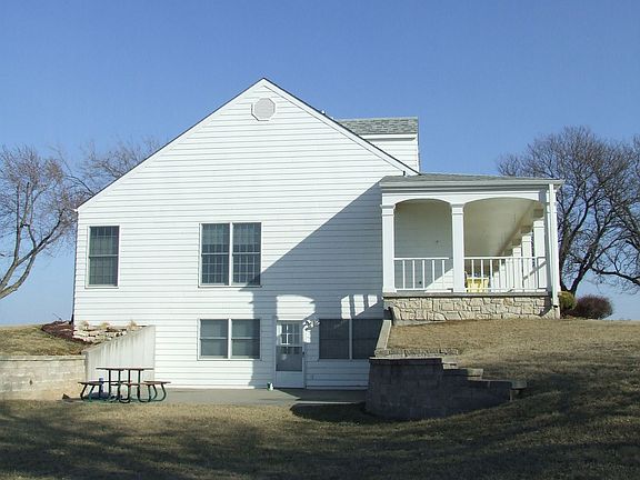 West facing walk out entrance