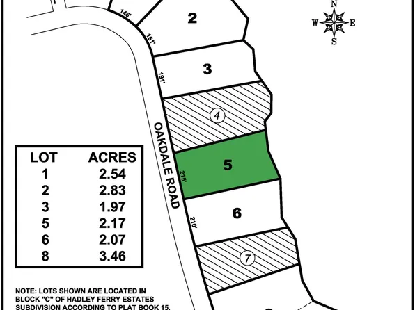 0 SE Oakland Dr Lot 5, Cairo, GA 39828