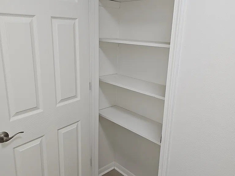 Hall closet