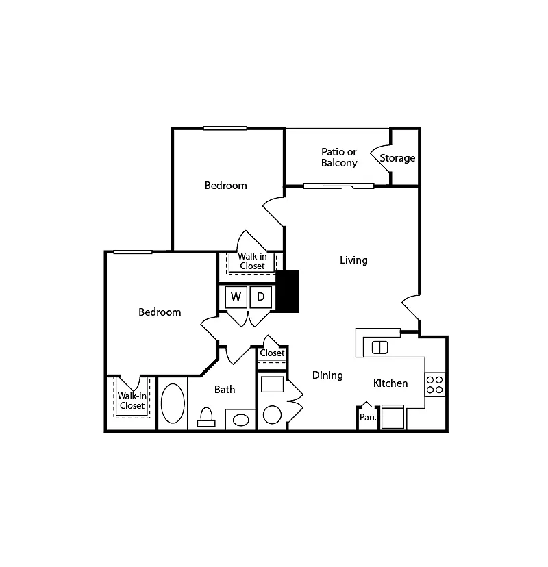 Floor plan Cannes