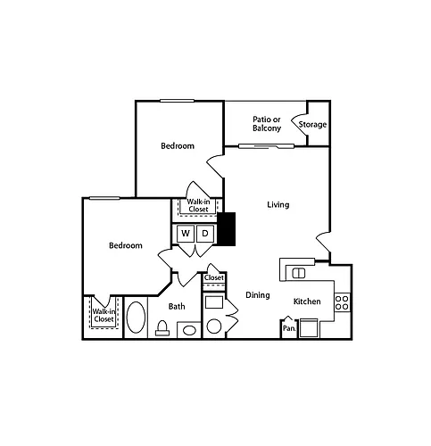 Floor plan Cannes