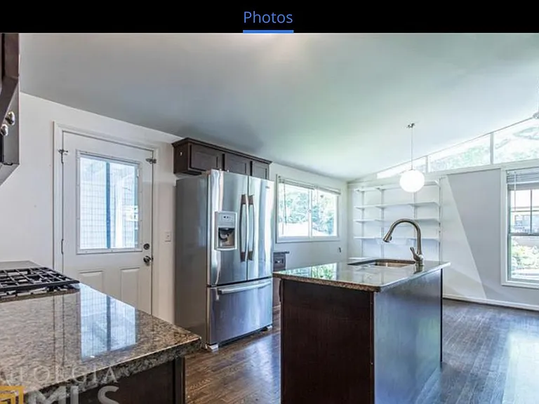 Kitchen and dining area