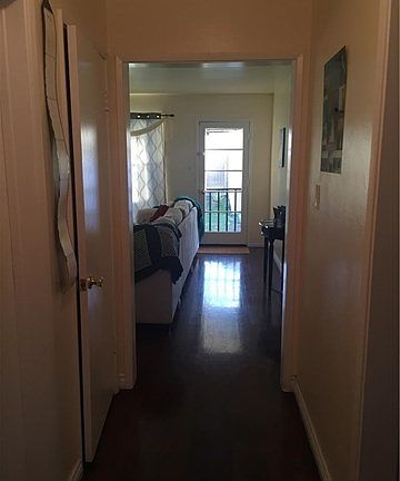 View of living room from hallway