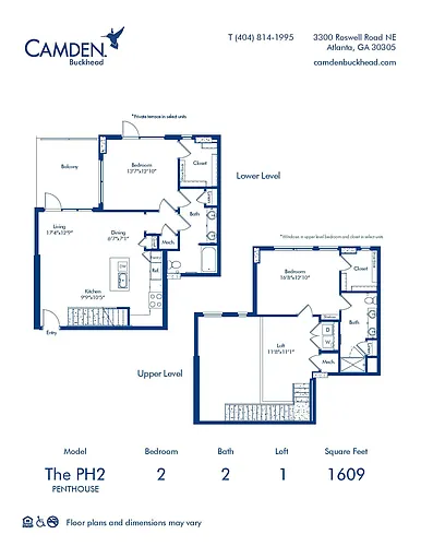 Floor plan The PH2