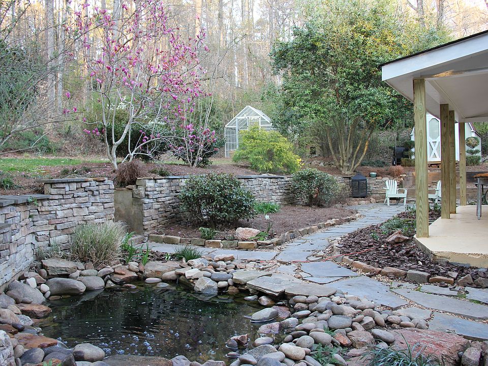 Back Yard with pond