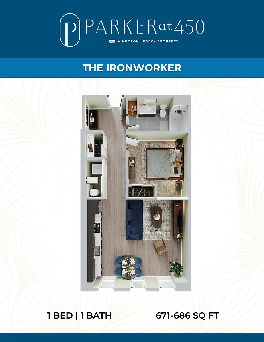 Floor plan The Ironworker