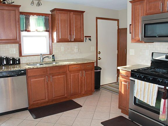 Spacious kitchen.