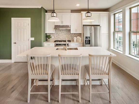 Designer kitchen with center island