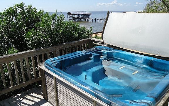 Views of Bay from Jacuzzi Tub