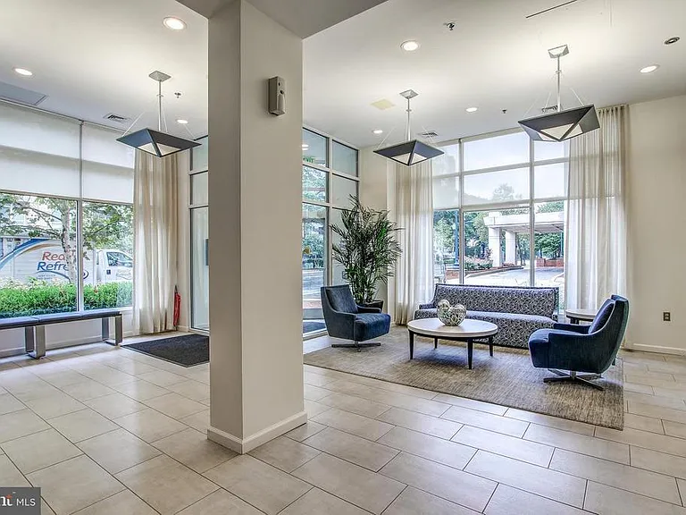 Lobby where management offices are