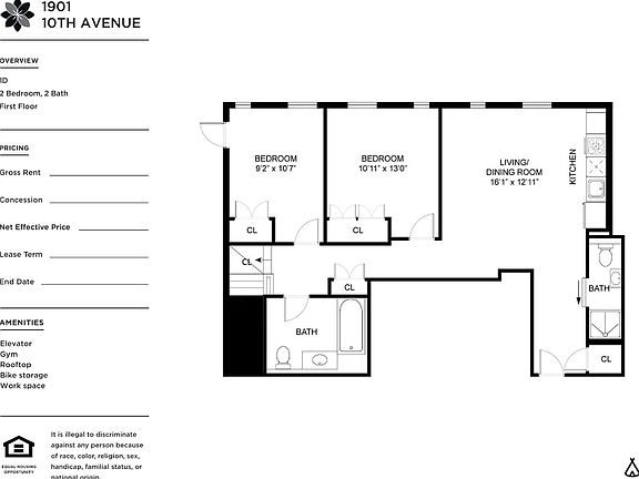 2nd image of 546 19th St #1D