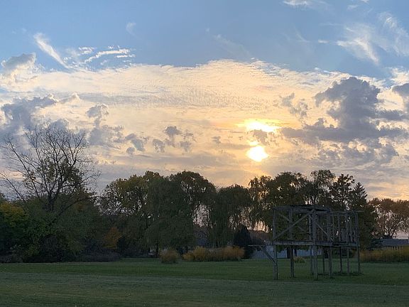 View to west from backyard