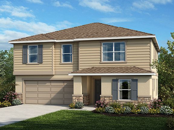 Exterior E with optional stone