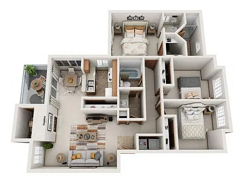 Floor plan Washington
