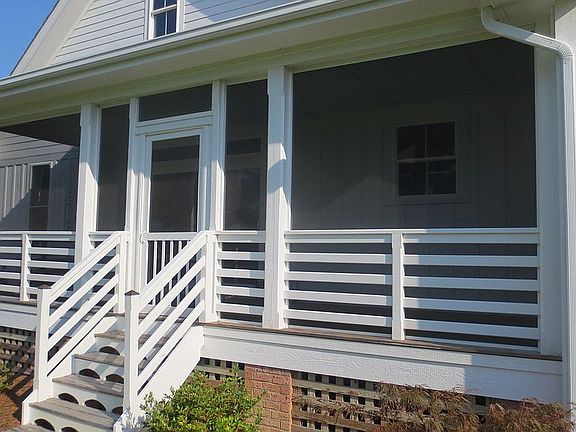 Fully Screened Rear Porch