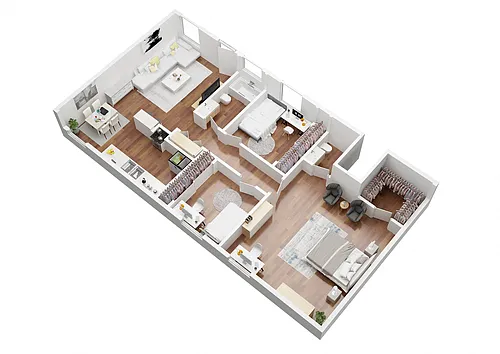Floor plan Belize