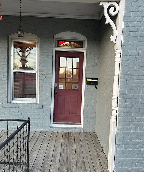 Welcoming front door