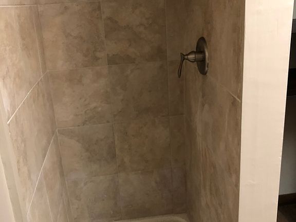 Basement shower