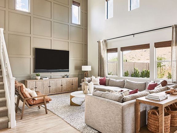 Plan 5016 Model Home Great Room