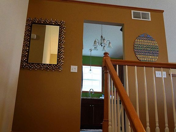 Couple of steps to the living area