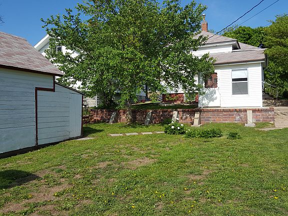 Backyard - side of garage