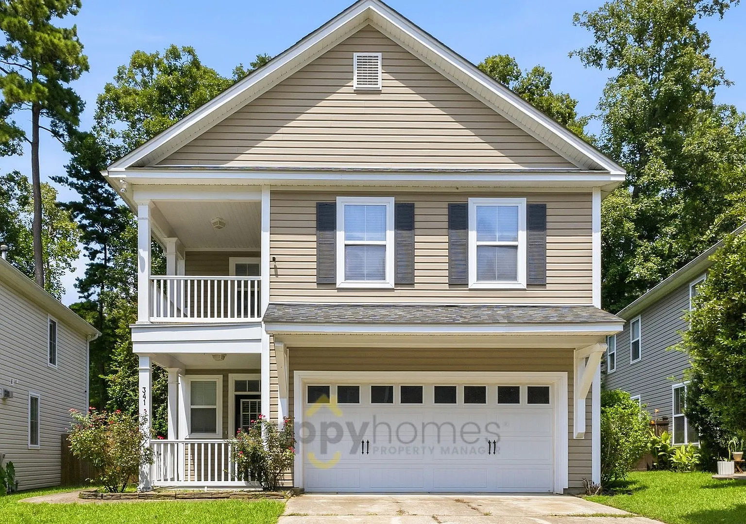 Spacious 4-Bedroom Home with Double Porches & Fenced Yard in Ladson — Photo 1