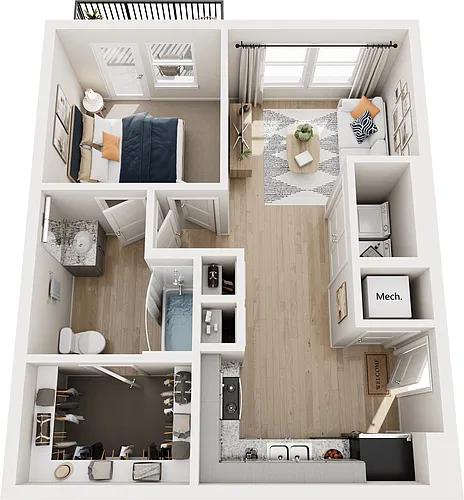 Floor plan A1