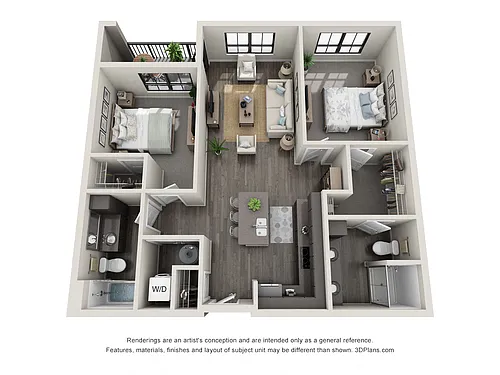 Floor plan 2A4