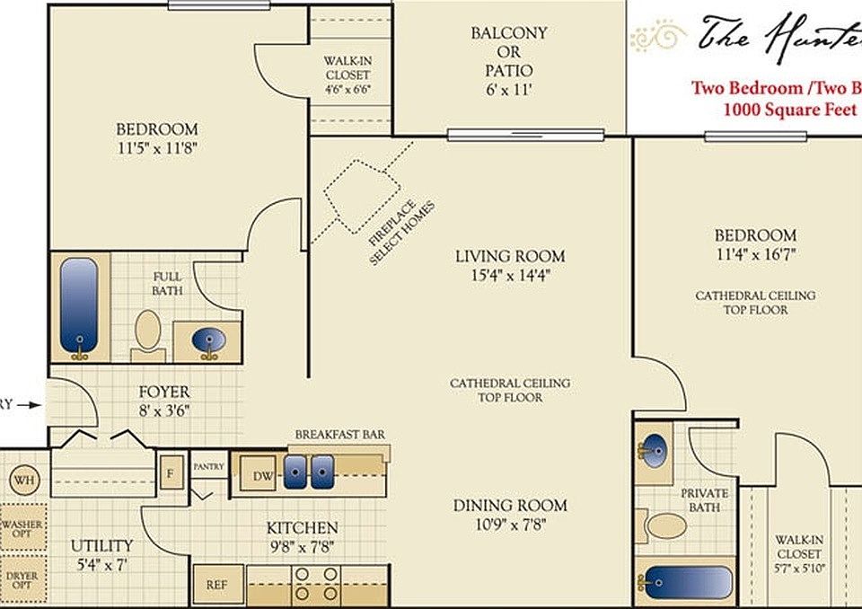 Open Concept Floor Plan