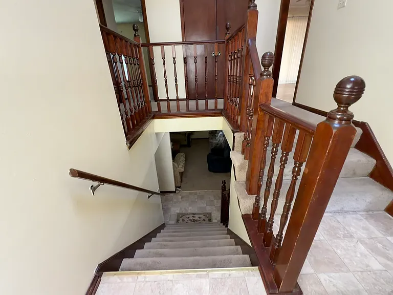 Stairs to lower level