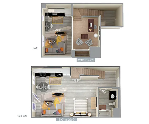 Floor plan S2LV-726