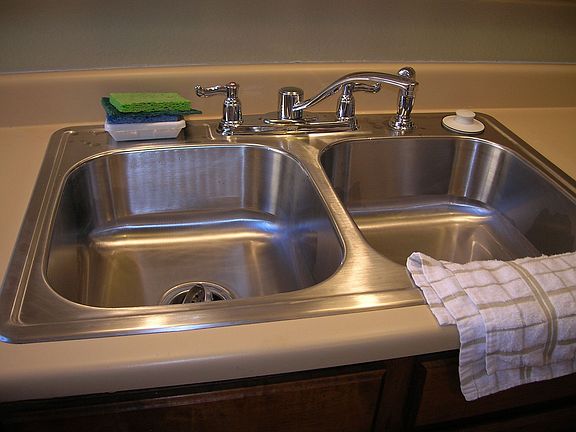 New Sinks and Fixtures Throughout