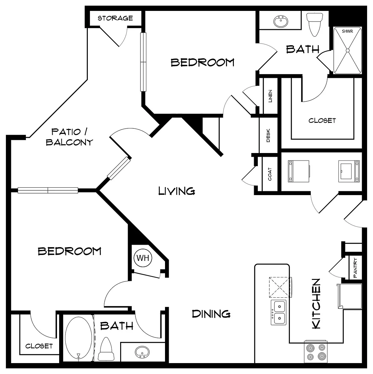 Floor plan B3