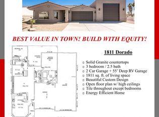 Dorado Plan, North Lake Havasu, Lake Havasu City, AZ 86404