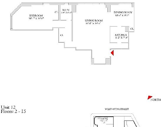 2nd image of 155 W 68th St APT 212