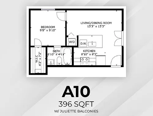 Floor plan A10