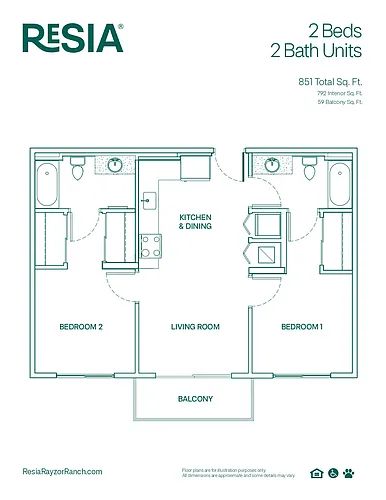 Floor plan B1